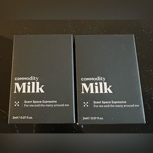 Commodity milk fragrance sample